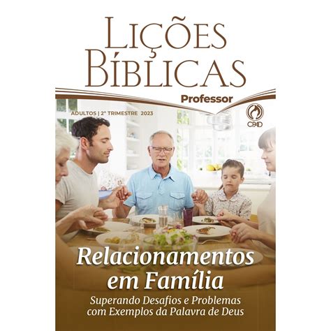 Revista Lições Bíblicas Adultos 